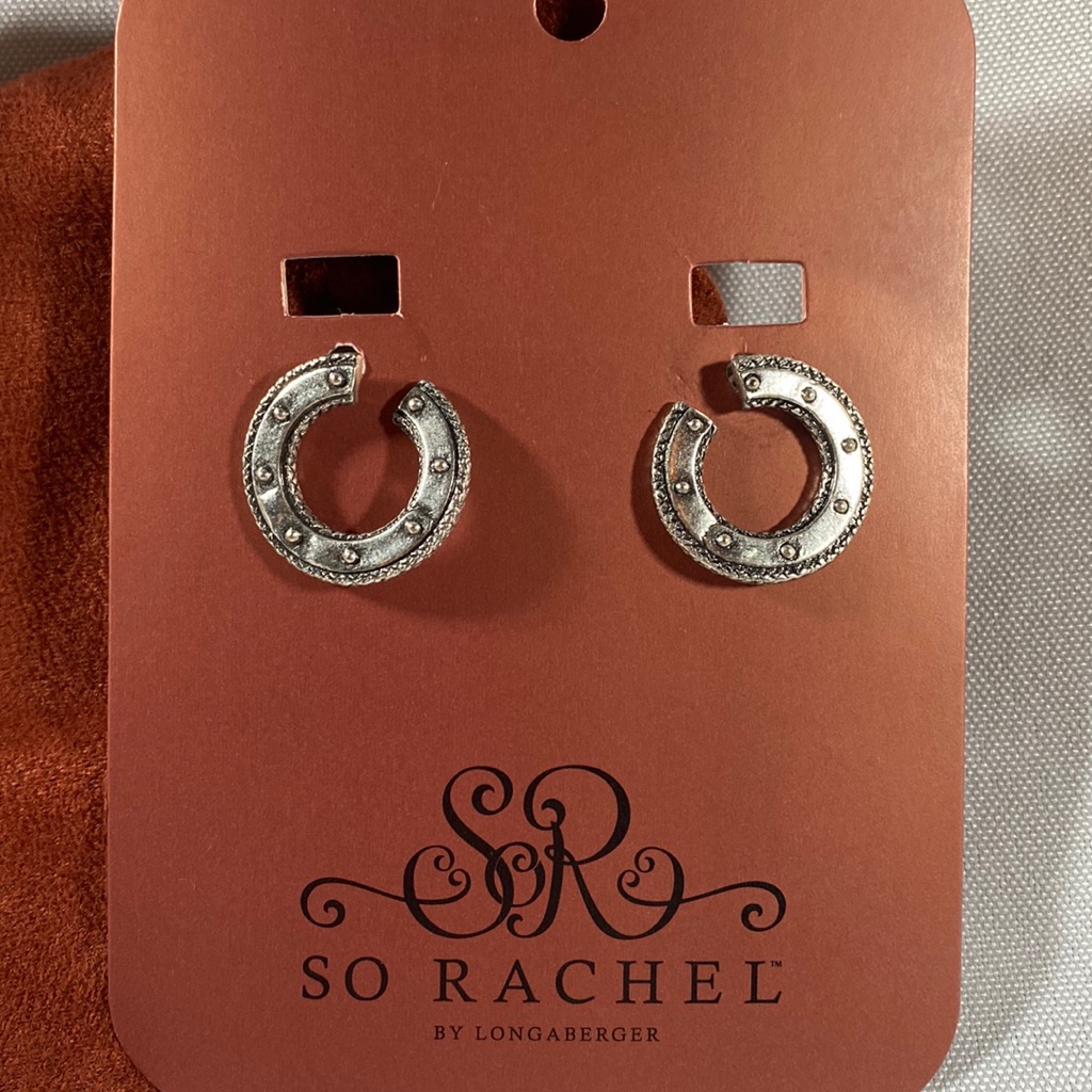 Longaberger So Rachel Chain Link Earrings